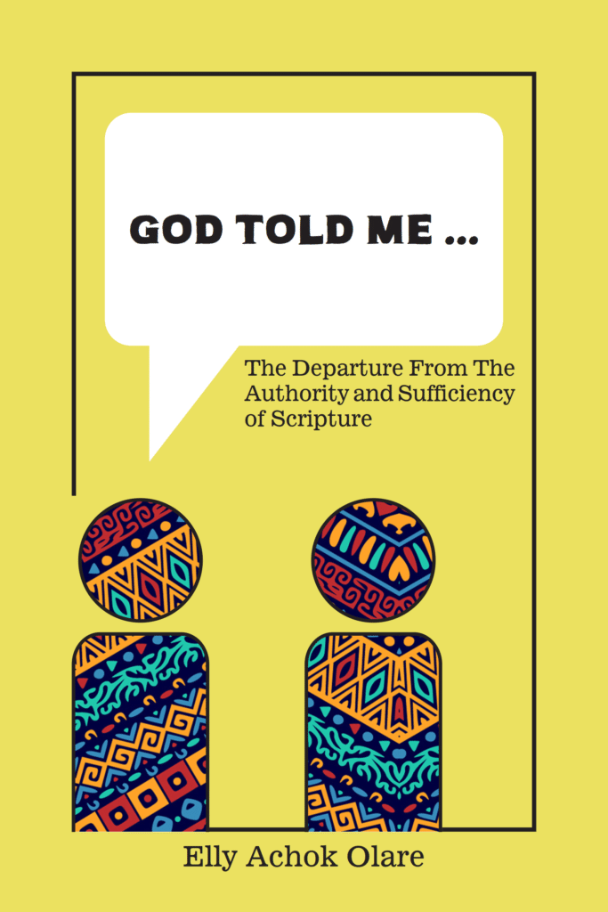 Book Cover: "God Told Me..."